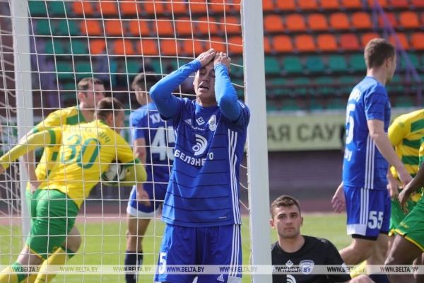Хет-трик Абдихоликова помог футболистам "Энергетика-БГУ" разгромить "Неман"