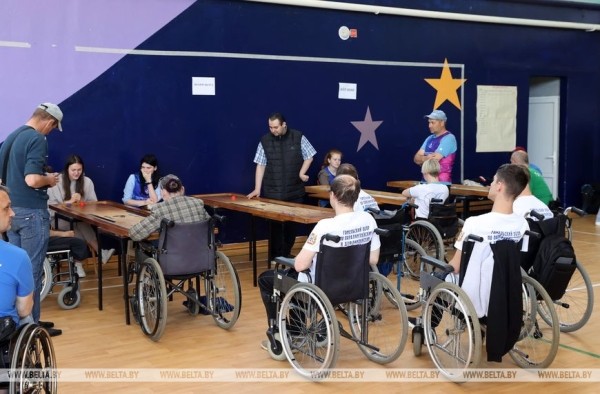 ФОТОФАКТ: Спартакиада инвалидов-колясочников проходит в Мозыре ФОТОФАКТ: Спартакиада инвалидов-колясочников проходит в Мозыре
