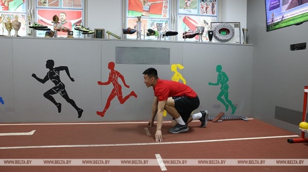 Китайские гандболисты высоко оценили экспозицию музея НОК Беларуси