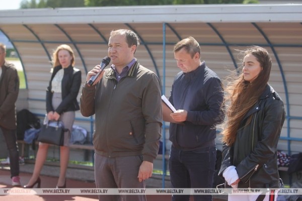 ФОТОФАКТ: Областные соревнования турнира "Кожаный мяч" в Гродно