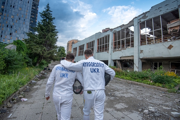 Магутныя фота са спартыўных аб&rsquo;ектаў па ўсёй Украіне, знішчаных Расіяй. Дух украінцаў не зламаць