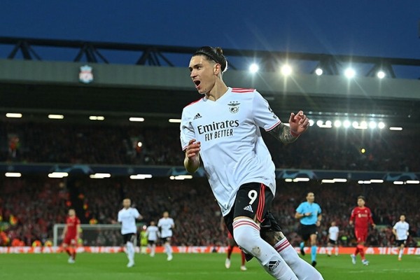 Вспыхнувший Дарвин Нуньес – новая цель «Ливерпуля». Не пугает даже ценник «Бенфики» в 100 миллионов