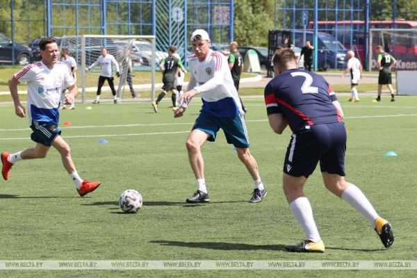 ФОТОФАКТ: Турнир по мини-футболу "Кубок Посольства Российской Федерации в Республике Беларусь" ФОТОФАКТ: Турнир по мини-футболу "Кубок Посольства Российской Федерации в Республике Беларусь"