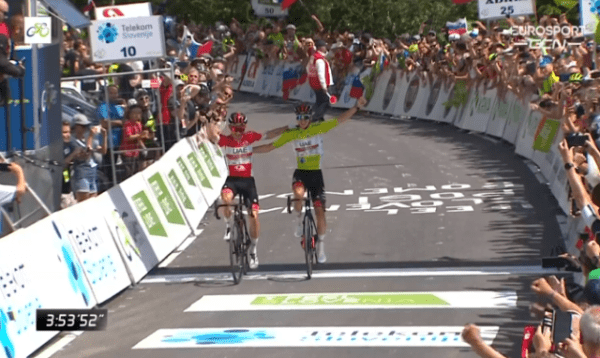 Поляк выиграл в камень-ножницы-бумага и занял первое место в велогонке – все по-честному