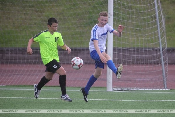 ФОТОФАКТ: Областные соревнования турнира "Кожаный мяч" в Гродно