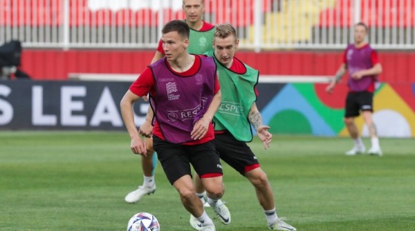 Сборная Беларуси сыграет с азербайджанцами в Лиге наций УЕФА