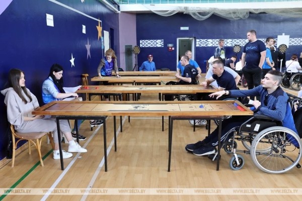 ФОТОФАКТ: Спартакиада инвалидов-колясочников проходит в Мозыре ФОТОФАКТ: Спартакиада инвалидов-колясочников проходит в Мозыре