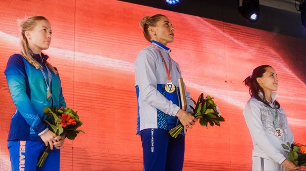 Белоруска Анастасия Прокопенко победила на третьем этапе Кубка Леднева по пятиборью