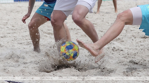 Определились полуфиналисты чемпионата Беларуси по пляжному футболу
