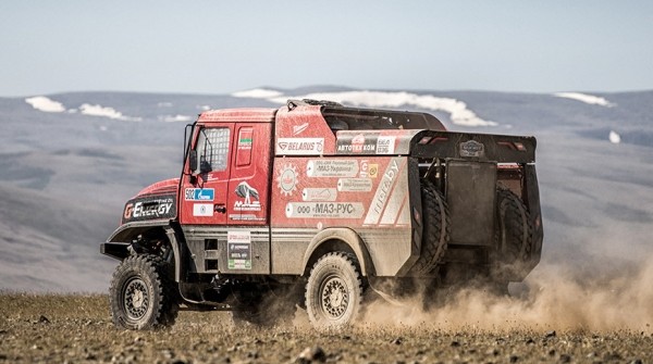 Экипаж "МАЗ-СПОРТавто" Алексея Вишневского сошел с дистанции ралли "Шелковый путь"