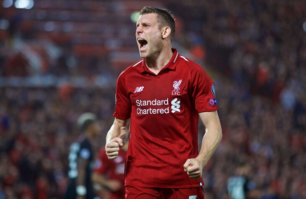 Милнер – машина! В 36 уделал всех в изнурительном беговом тесте «Ливерпуля» – и так уже 7 лет подряд