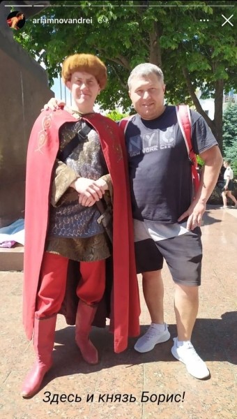 Арямнов встретил в Борисове «наших русских солдат». Это о войне 1812 года – хотя многие беларусы тогда были за Наполеона, веря в новое ВКЛ