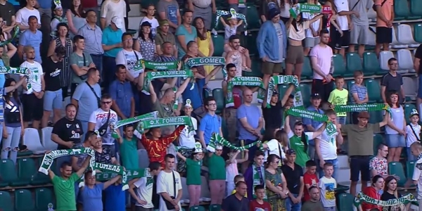 Футбол.  Матч "Гомеля" и "Немана" на "Центральном" посмотрели 6107 зрителей. Пока это рекорд тура
 