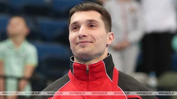 Белорусский гимнаст Егор Шарамков завоевал две награды открытого Кубка России