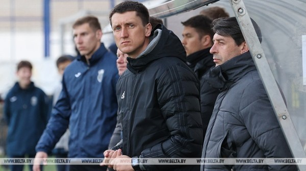 Драгун - лучший игрок, Радьков - лучший тренер футбольного чемпионата Беларуси в июне Драгун - лучший игрок, Радьков - лучший тренер футбольного чемпионата Беларуси в июне