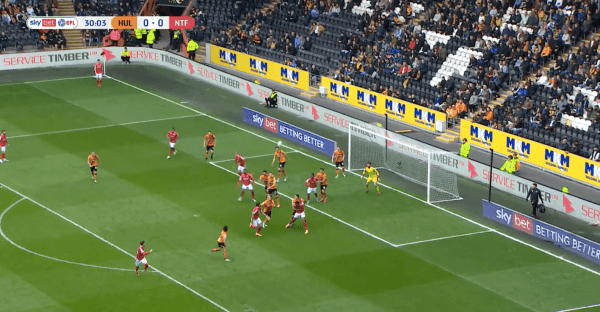 За секунду до углового в кадре ни одного игрока атаки &ndash; так &laquo;Ноттингем Форест&raquo; веселит АПЛ