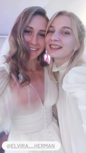 Красотка из белспорта вышла замуж: избранника нашла еще в детстве (тоже легкоатлет), на столе у молодоженов был кальян, свидетель отжигал ярче всех