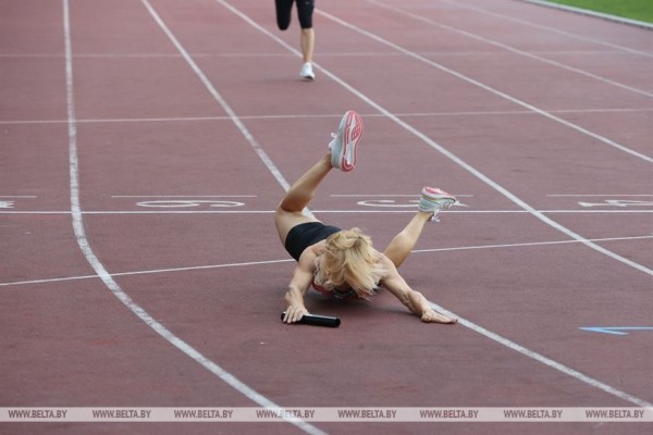 ФОТОФАКТ: Открытый чемпионат Беларуси по легкой атлетике проходит на минском стадионе "Динамо"