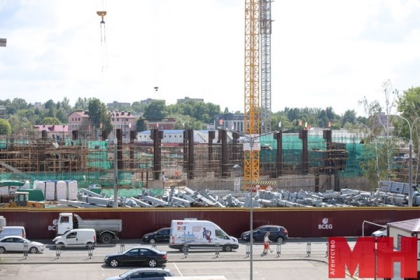 Разное. Бассейн международного стандарта в Минске возводят в форме 5 ромбов — отсылка к элементам белорусского орнамента
Разное. Бассейн международного стандарта в Минске возводят в форме 5 ромбов — отсылка к элементам белорусского орнамента