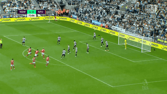 За секунду до углового в кадре ни одного игрока атаки &ndash; так &laquo;Ноттингем Форест&raquo; веселит АПЛ