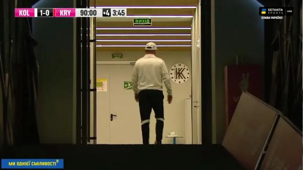 «У тваю хару б###ь, н###й». Вернідуб вярнуўся з фронту і зладзіў шоу аднаго акцёра ў першым матчы УПЛ супраць «Коласа» Золатава