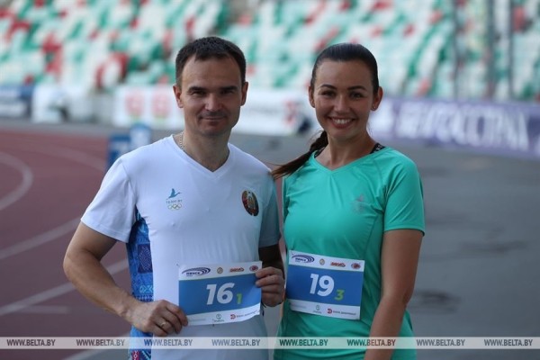 ФОТОФАКТ: Открытый чемпионат Беларуси по легкой атлетике проходит на минском стадионе "Динамо"