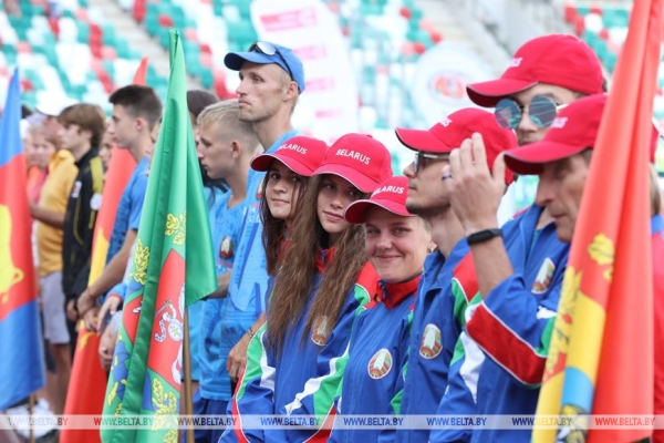 ФОТОФАКТ: Открытый чемпионат Беларуси по легкой атлетике проходит на минском стадионе "Динамо"