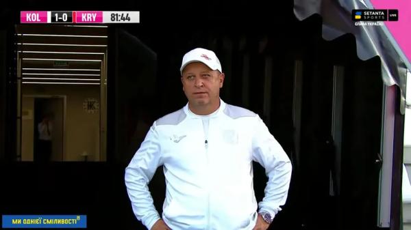 «У тваю хару б###ь, н###й». Вернідуб вярнуўся з фронту і зладзіў шоу аднаго акцёра ў першым матчы УПЛ супраць «Коласа» Золатава