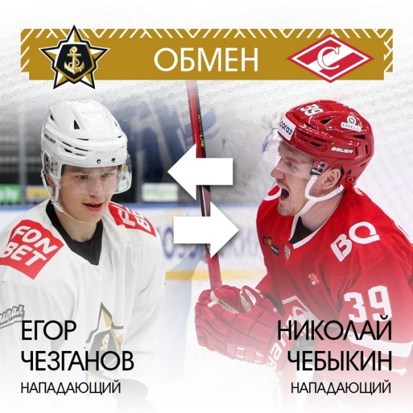Хоккей. Алексей Шевченко: в клубе предпочли взять молодого Чезганова, без гарантии, что из него что-то получится в будущем
Хоккей. Алексей Шевченко: в клубе предпочли взять молодого Чезганова, без гарантии, что из него что-то получится в будущем