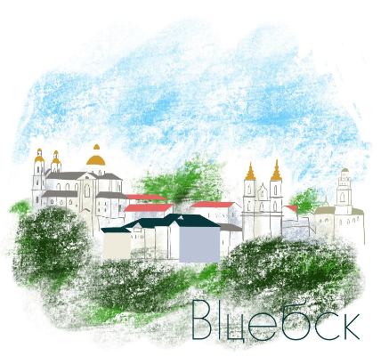 У любительской команды беларусского агента топовый сайт с зарисовками в духе Шагала. Эмблема тоже нетипичная – а на форме еще интереснее