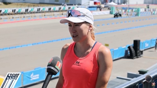 Биатлон.  Динара Алимбекова: круто будет приблизиться к результатам Домрачевой. Но сказать, что я буду четырехкратной, я не могу
&nbsp;