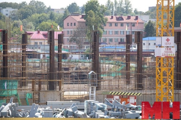 Разное. Бассейн международного стандарта в Минске возводят в форме 5 ромбов — отсылка к элементам белорусского орнамента
Разное. Бассейн международного стандарта в Минске возводят в форме 5 ромбов — отсылка к элементам белорусского орнамента