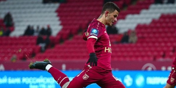 Футбол.  ФНЛ. "Рубин" крупно обыграл "Кубань", Лисакович забил гол во втором матче подряд и отдал результативную передачу
 