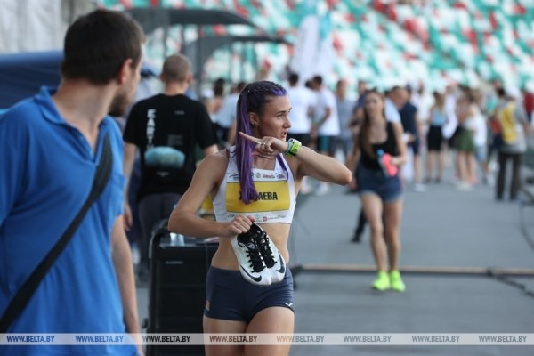 ФОТОФАКТ: Открытый чемпионат Беларуси по легкой атлетике проходит на минском стадионе "Динамо"