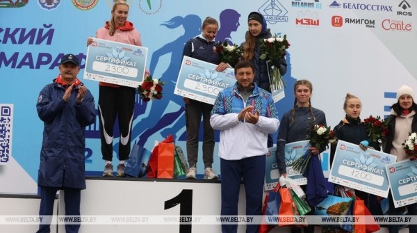 Спортсмены Минской области стали лучшими в командном зачете Минского полумарафона