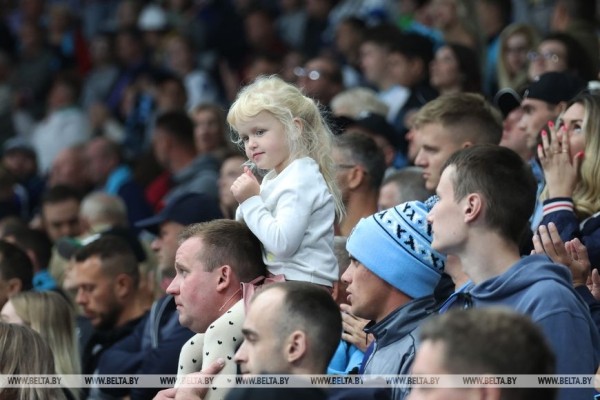 Хоккеисты минского "Динамо" обыграли "Барыс" на старте сезона КХЛ 