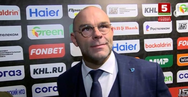 Хоккей.  Крэйг Вудкрофт: сегодня вечером нужно насладиться победой над ЦСКА, а завтра начнем подготовку к вылету в Уфу
 