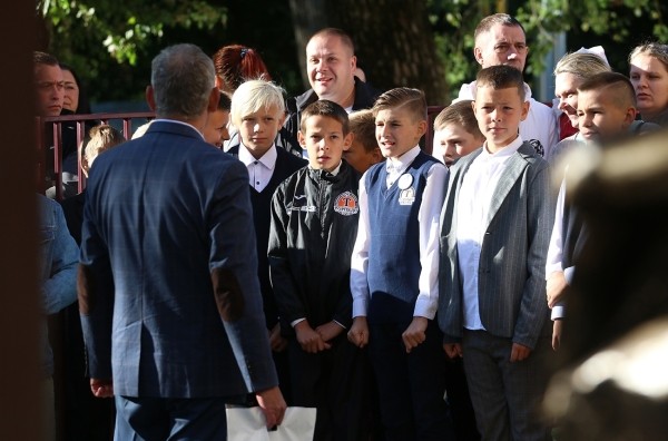 Футбол.  В Жодино открыли специализированные футбольные классы "Торпедо"
  