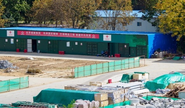 Футбол.  Состояние строительства Национального стадиона и бассейна международного класса по состоянию на конец сентября
 