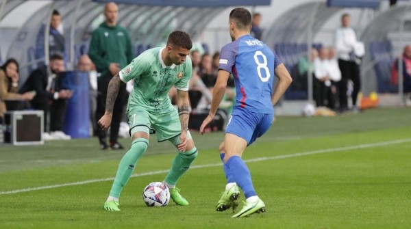 Белорусы сыграли вничью со словаками в Лиге наций УЕФА Белорусы сыграли вничью со словаками в Лиге наций УЕФА