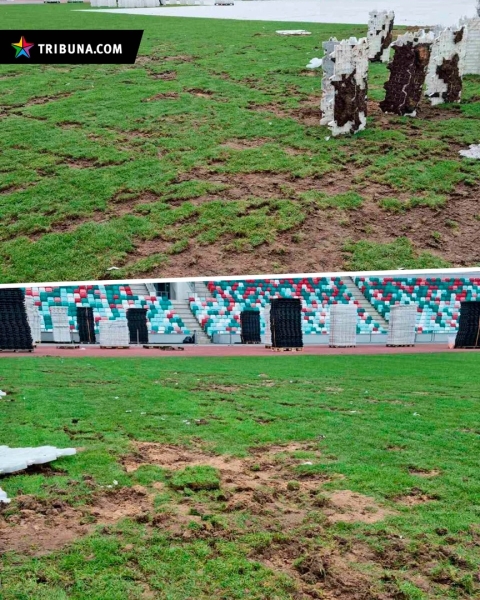 «Разрешить выезжать на поле грузовому транспорту – это безумие!» Узнали, каким «пластырем» лечат стадион «Динамо» и от чего он получил самые большие увечья