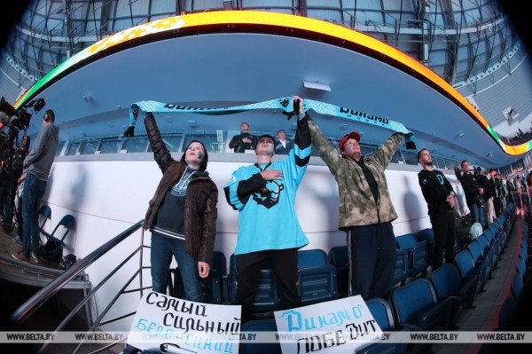 Хоккеисты минского "Динамо" одержали вторую победу на старте сезона КХЛ Хоккеисты минского "Динамо" одержали вторую победу на старте сезона КХЛ