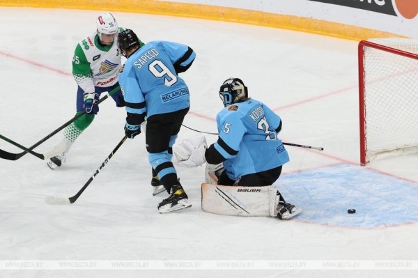 Хоккейное минское "Динамо" потерпело первое поражение в сезоне КХЛ Хоккейное минское "Динамо" потерпело первое поражение в сезоне КХЛ