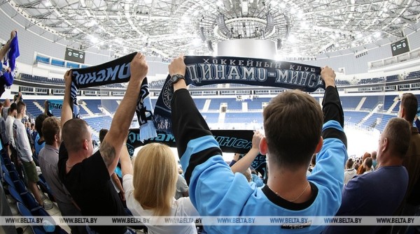 Минское "Динамо" сыграет против ХК "Сочи" в матче чемпионата КХЛ