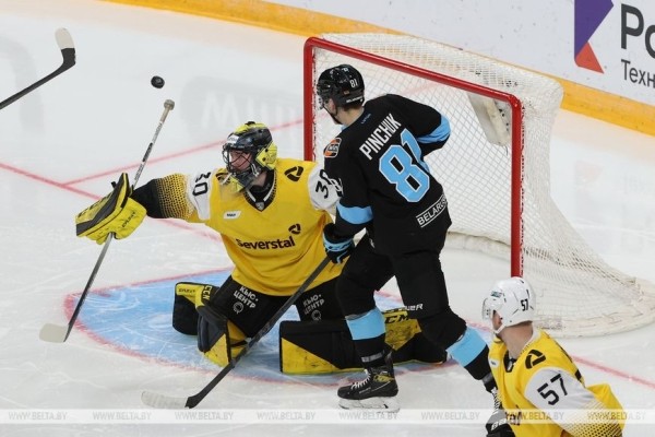 Минское "Динамо" обыграло "Северсталь" в матче чемпионата КХЛ