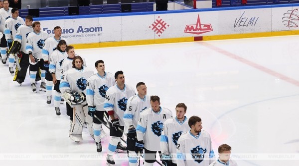 Хоккеисты минского "Динамо" уступили "Северстали" в матче чемпионата КХЛ Хоккеисты минского "Динамо" уступили "Северстали" в матче чемпионата КХЛ