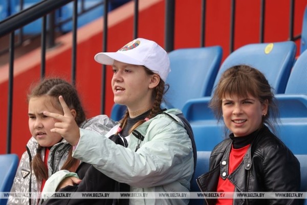 ФОТОФАКТ: Финальный этап соревнований юных футболистов "Кожаный мяч" стартовал в Минске