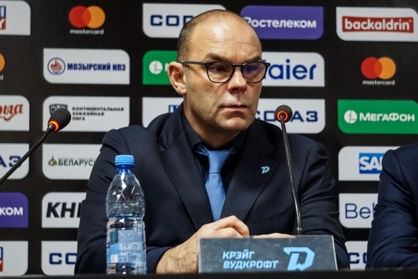 Хоккей.  Крэйг Вудкрофт: если мы сможем 60 минут провести на хорошем уровне, тогда у нас всё будет в порядке
 