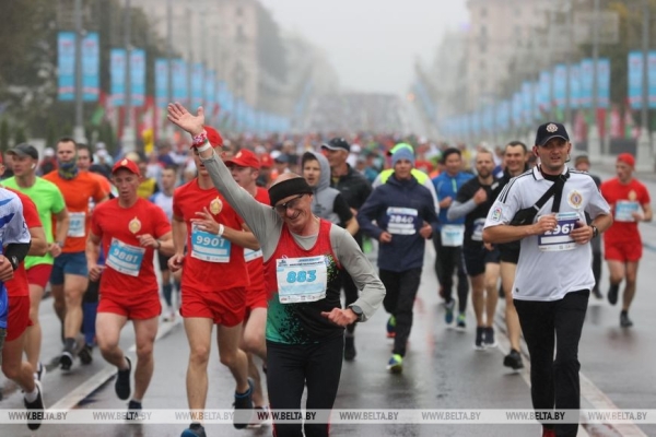 Минский полумарафон прошел в столице