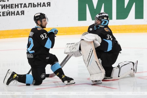 Хоккеисты минского "Динамо" обыграли ЦСКА в матче чемпионата КХЛ